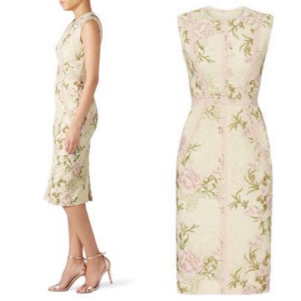 Dress the Population Penelope Sleeveless Lace Sheath Dress - Picture 6 of 12